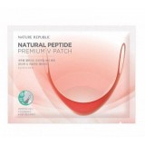 Подтягивающая маска с пептидами для V-зоны NATURE REPUBLIC Natural Peptide Premium V Patch 8 гр
